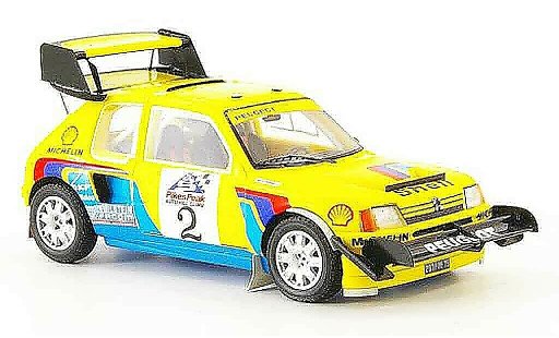 Peugeot 205 Turbo 16 1/43 Spark t16 no.2 pikes peak 1987 miniature