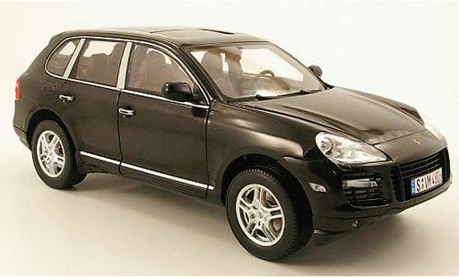 Porsche Cayenne Turbo 1/18 Norev i noire 2007-2010 miniature