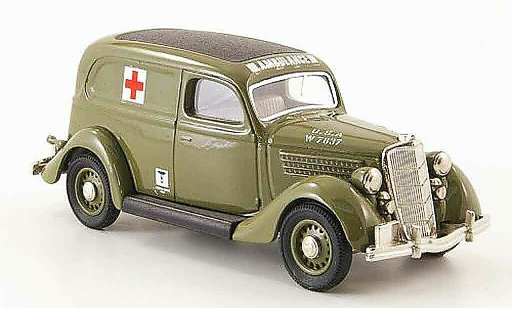 Ford 35 Type Flotte 1/43 Rextoys 48 US Medical Corps Ambulance 1935 miniature