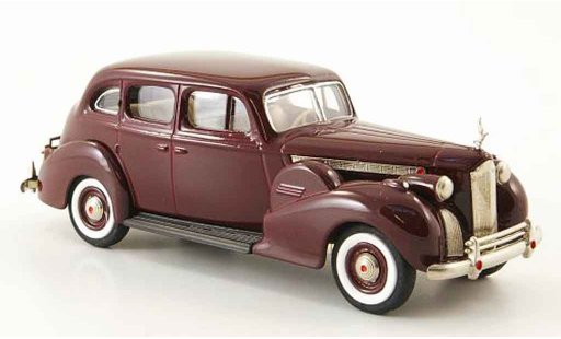 Packard Super 8 Sedan 1/43 Rextoys rouge 1940 miniature