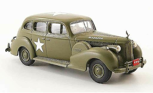 Packard Super 8 Sedan 1/43 Rextoys US Army olivverte 1940 miniature