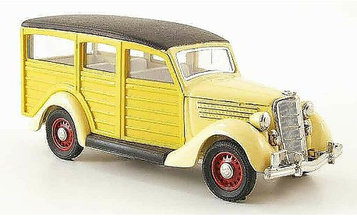 Ford 35 Type Woody 1/43 Rextoys Station Wagon beige 1935 miniature