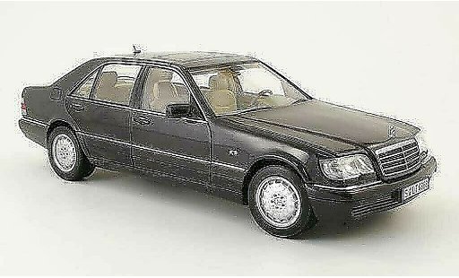 Mercedes Classe S Base 1/18 Norev S 320 (w140) noire 1994 miniature