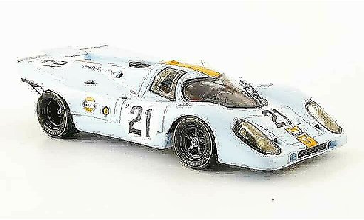 Porsche 917 1970 1/43 Spark No.21 Gulf 24h Le Mans miniature
