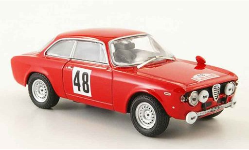 Alfa Romeo Giulia sprint gta 1/43 M4 1600 no.48 tour de corse 1966 miniature
