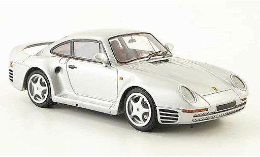 Porsche 959 1984 1/43 Look Smart grise metallisee miniature