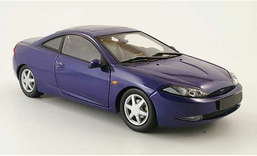Ford Cougar Berline 1/18 Action Performance bleu miniature