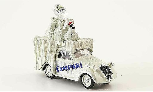 Fiat 500 B 1/43 Brumm Furgoncino Campari 1950 miniature