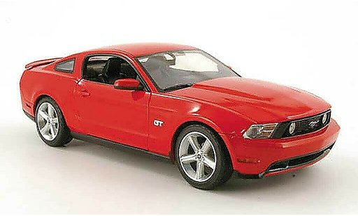 Ford Mustang GT 1/18 Greenlight rouge 2010 miniature