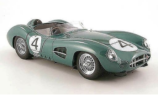 Aston Martin DBR1 course 1/18 Shelby Collectibles no.4 1959 miniature