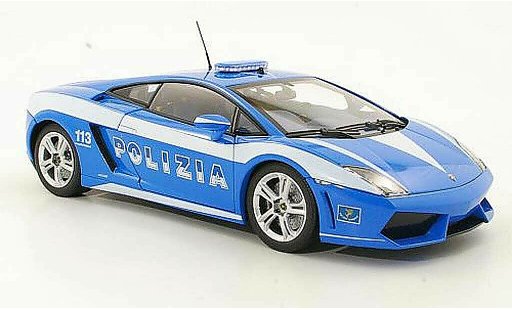 Lamborghini Gallardo LP560-4 LP560-4 1/18 Norev Polizia Police (IT) 2009 miniature