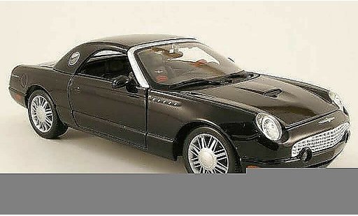 Ford Thunderbird Retro 1/18 Maisto noir hardtop miniature