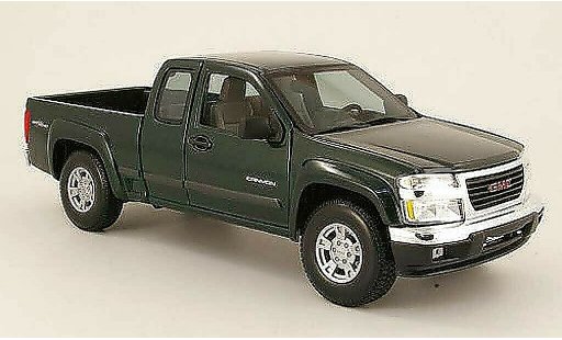 GMC Canyon Base 1/18 Maisto verte 2004 miniature