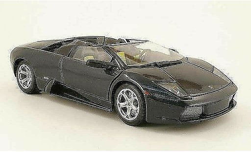 Lamborghini Murcielago Roadster 1/18 Maisto anthracite jaune sitze miniature