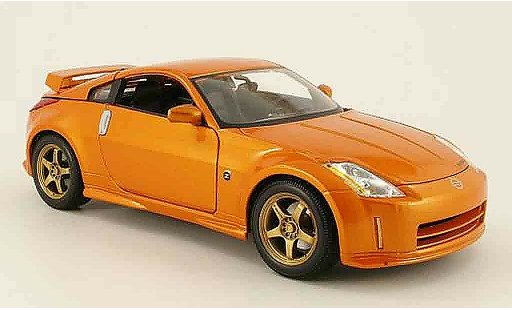 Nissan 350Z Nismo 1/18 Maisto s-tune orange miniature