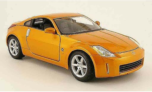 Nissan 350Z Base 1/18 Maisto cuivre 2003 miniature