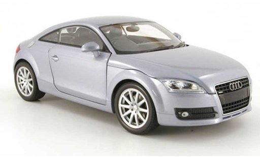 Audi TT coupe 1/18 Minichamps rhd bleu clair metallized 2006 miniature