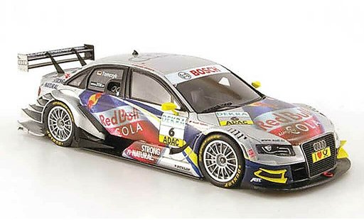 Audi A4 dtm 1/43 Spark No.6 Red Bull Cola Saison 2010 miniature