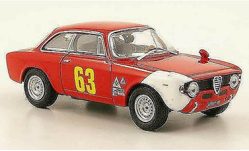 Alfa Romeo Giulia sprint gta 1/43 M4 1600 No.63 Monza 1966 miniature