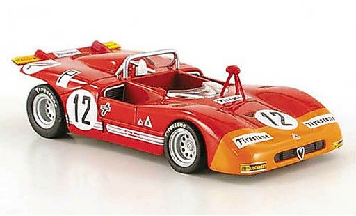 Alfa Romeo 33.3 prototipo 1/43 M4 1971 No.12 Nurburgring miniature