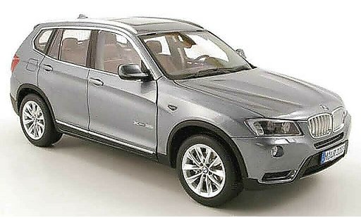 Bmw X3 F25 1/18 Norev grise 2010 miniature