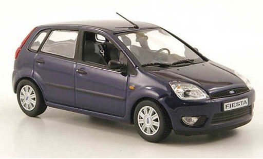 Ford Fiesta MKIV 1/43 Minichamps bleu 5-portes miniature
