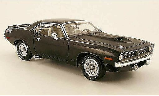 Plymouth Cuda 1970 1/18 Highway 61 aar noir miniature