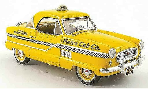 Metropolitan 1500 Base 1/18 Highway 61 metro cab taxi 1959 miniature