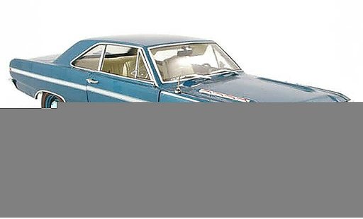 Dodge Dart 1968 1/18 Highway 61 gt sport turquoise miniature