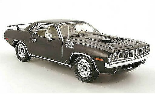 Plymouth Cuda 1971 1/18 Highway 61 383 noir miniature