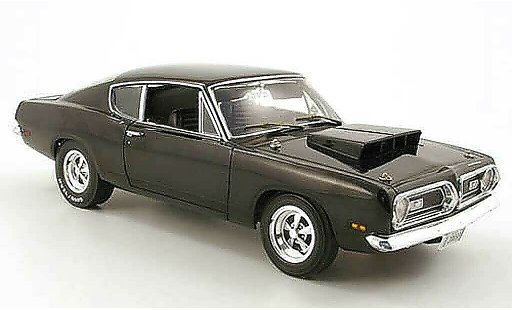 Plymouth Barracuda 1969 1/18 Highway 61 440 noir miniature