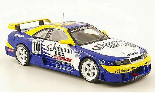Nissan Skyline R33 1/43 Ebbro GT-R No.10 Johnson Wax JGTC 1995 miniature