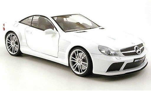 Mercedes B 65 1/18 Mondo Motors amg noire series blanche 2009 miniature