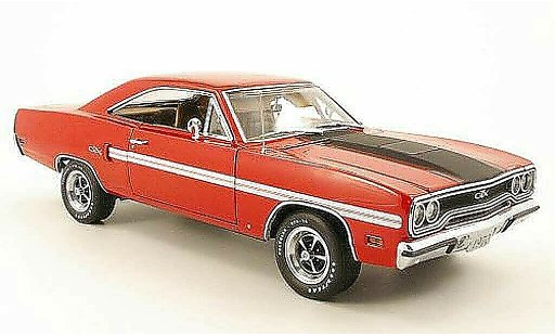 Plymouth GTX 1970 1/18 GMP hemi rouge/matnoir miniature