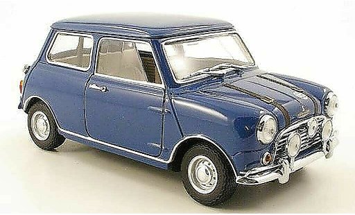 Austin Mini cooper s 1/18 Kyosho mk1 bleu miniature