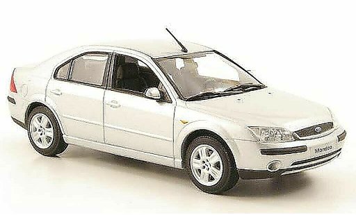 Ford Mondeo Stufenheck 1/43 Minichamps MKIII grise miniature