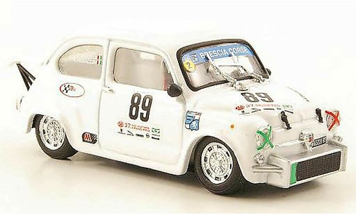 Fiat 850 Abarth TC 1/43 Brumm No.89 24h Classic Nurburgring 2009 miniature