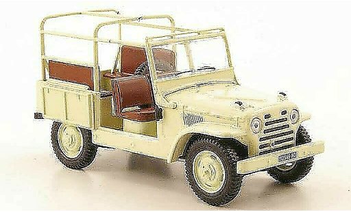 Fiat Campagnola Base 1/43 Hachette beige 1952 miniature