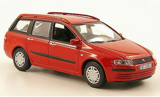 Fiat Stilo Multi Wagon 1/43 Hachette SW rouge 2002 miniature