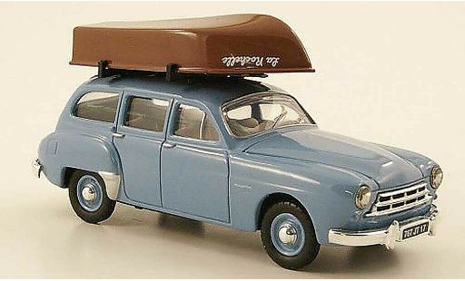 Renault Fregate Domaine 1/43 Eligor bleu Week End de Peche miniature