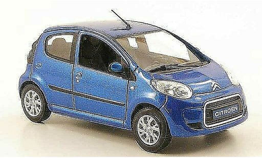 Citroen C1 Berline 1/43 Norev bleu 5-portes 2009 miniature