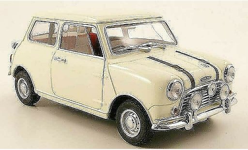 Austin Mini cooper s 1/18 Kyosho mk1 blanche 1969 miniature