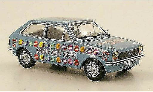 Ford Fiesta MKI 1/43 IXO Merry Christmas + Happy New Year miniature