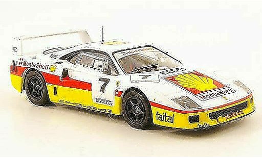 Ferrari F40 Competizione 1/43 IXO No.7 Monte S Supercar GT miniature