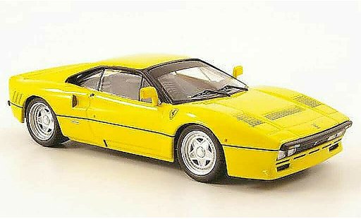 Ferrari 288 GTO 1/43 IXO jaune 1984 miniature