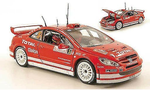 Peugeot 307 WRC 1/43 Vitesse No.5 Total Rally Monte Carlo 2004 miniature