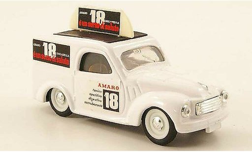 Fiat 500 F 1/43 Brumm Furgoncino Amaro 18 Isolabella 1949 miniature