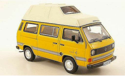 Volkswagen T3 Base 1/43 Premium ClassiXXs Camper 'Joker' jaune Westfalia miniature