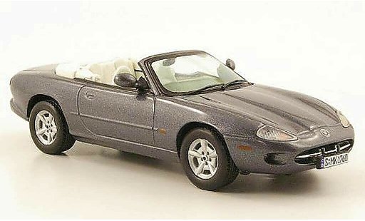 Jaguar XK 8 1/43 Vitesse Cabriolet grise geoffnetes capote miniature