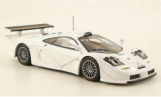 McLaren F1 GTR GTR Long Tail 1/43 IXO blanche Homologationsmodell 1997 miniature
